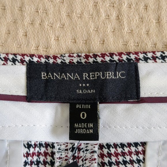 Banana Republic Mid-Rise Petite Sloan Pants NWT - Picture 4 of 15